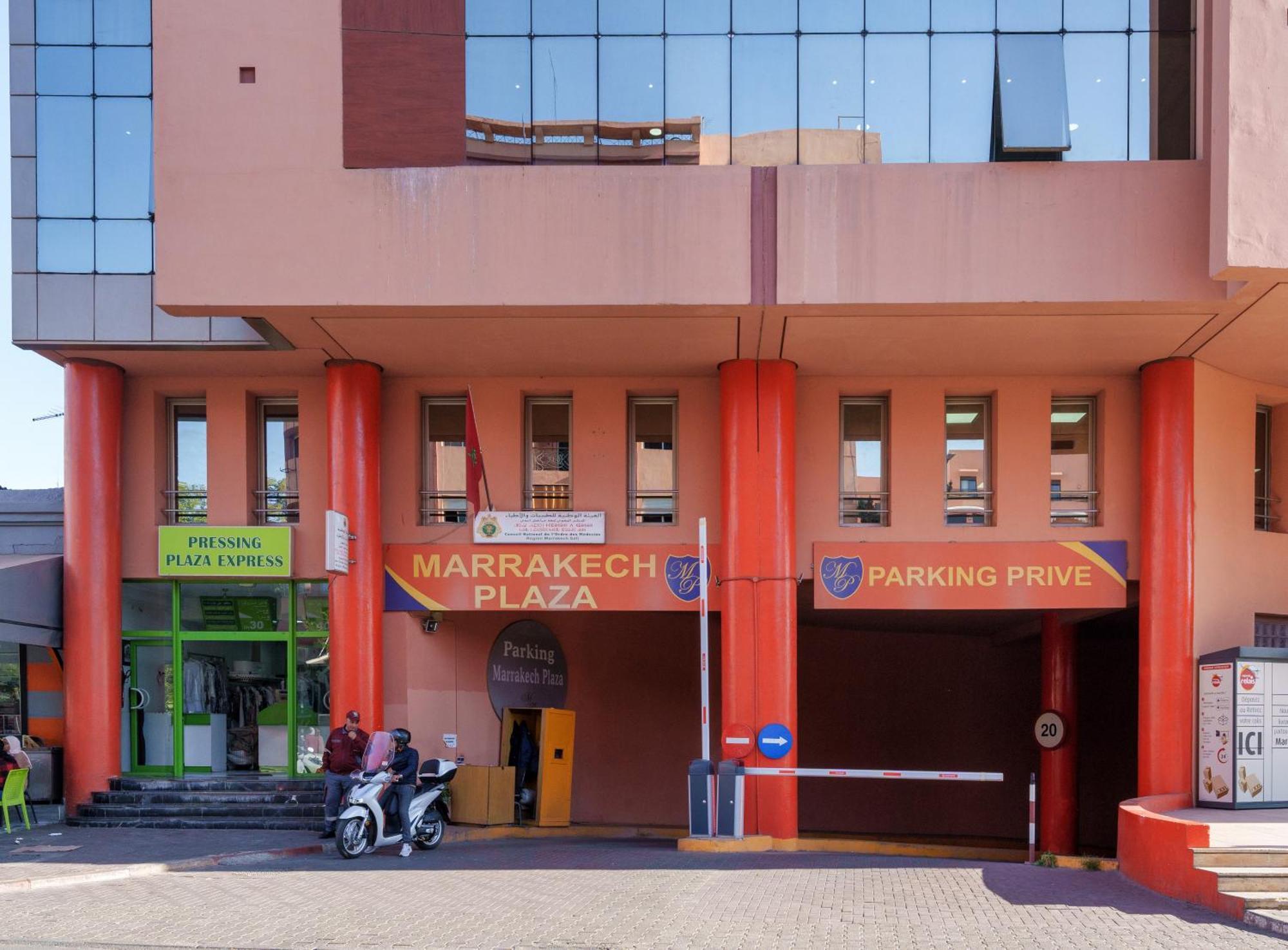 Appartement Chic Gueliz Plaza Avec Vue Marraquexe Exterior foto