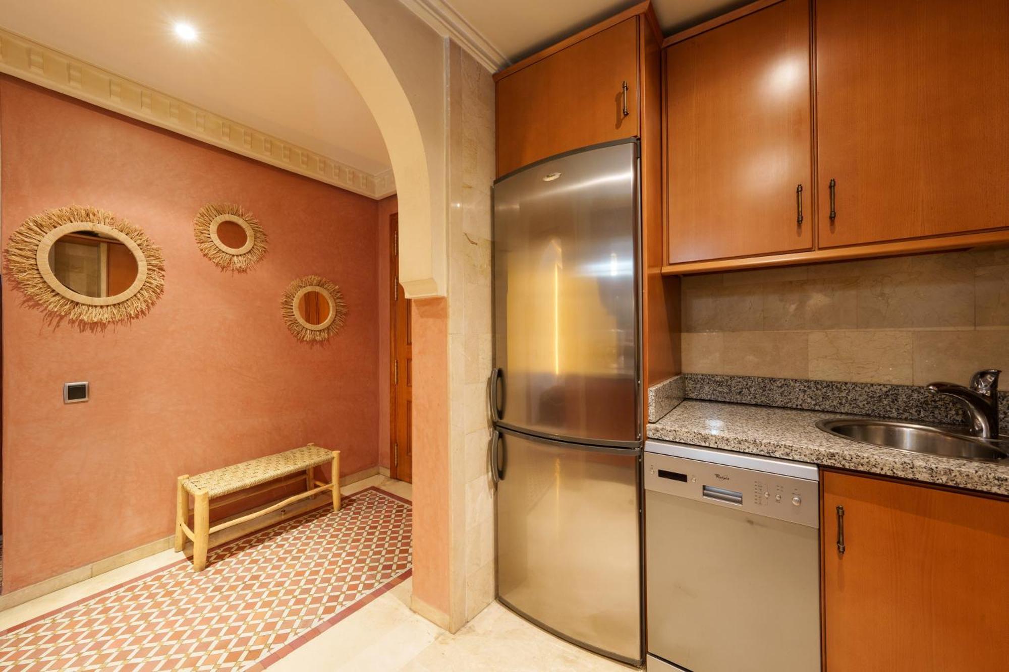 Appartement Chic Gueliz Plaza Avec Vue Marraquexe Exterior foto