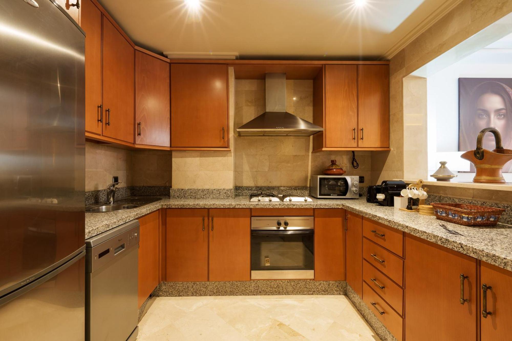 Appartement Chic Gueliz Plaza Avec Vue Marraquexe Exterior foto