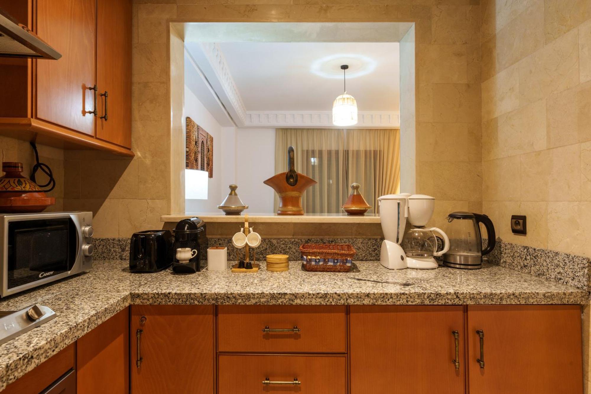 Appartement Chic Gueliz Plaza Avec Vue Marraquexe Exterior foto
